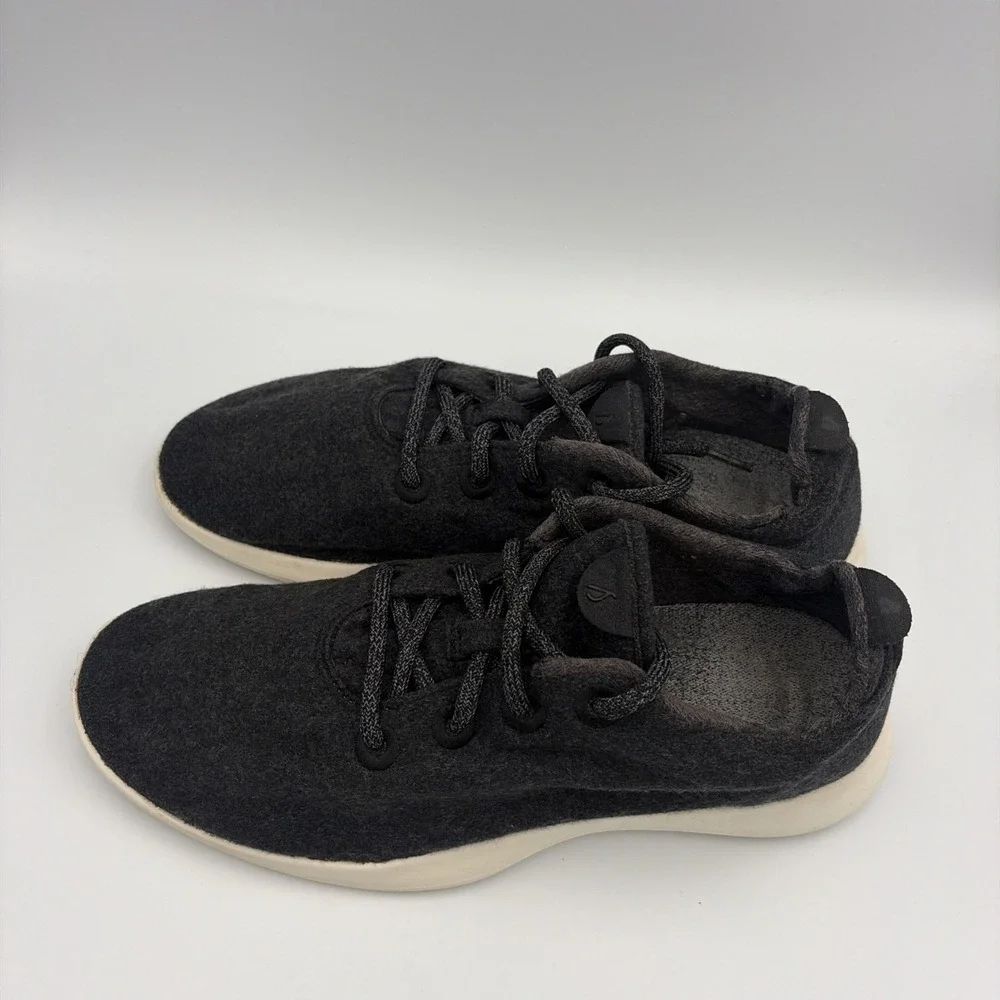 Allbirds Wool Runners Mens Size 11 Black Athletic Running Walking Shoes Sneakers